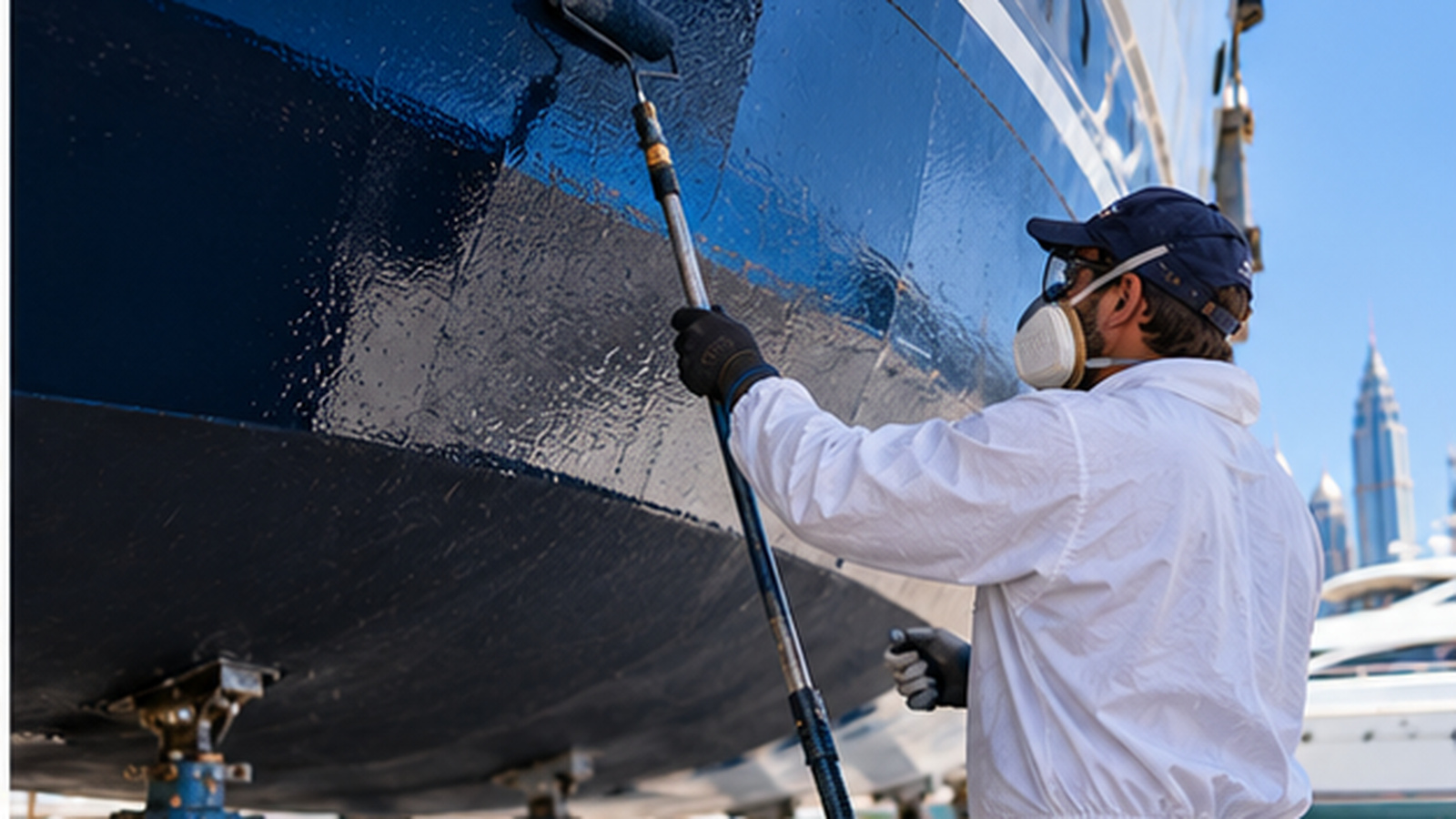 Antifouling — Victory Marine work 2