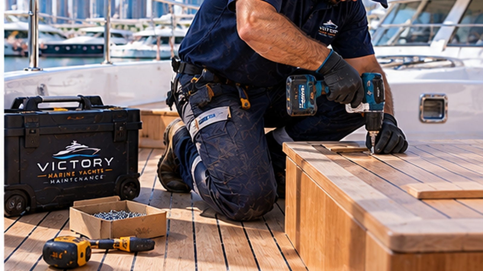 Carpentry Works — Victory Marine work 4