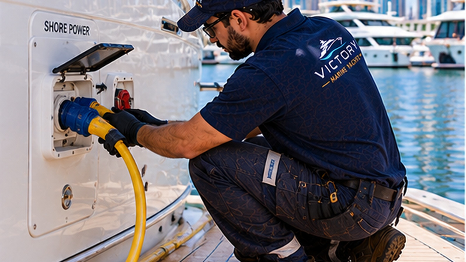 Electrical And Electronics — Victory Marine work 3